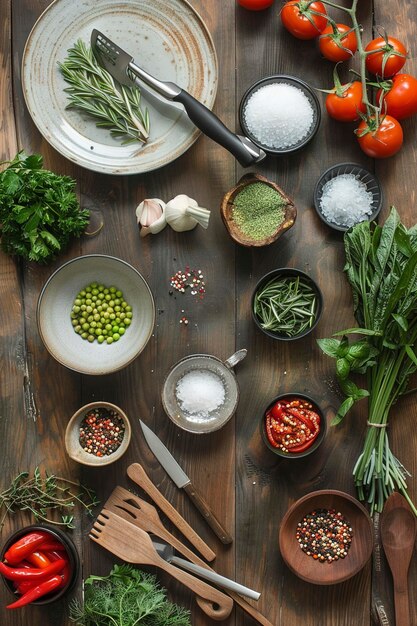 Składniki i przyprawy