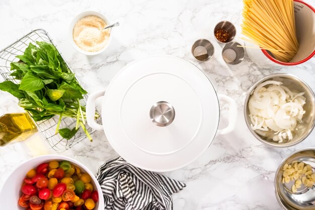 Zdrowe dania na stole